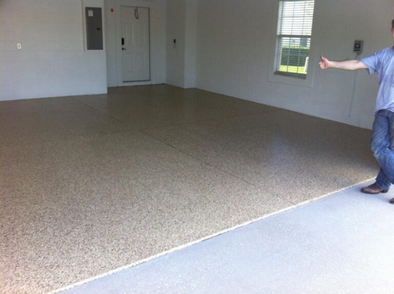 Epoxy Versus Paint Garage Design Works   Floors 768x573 